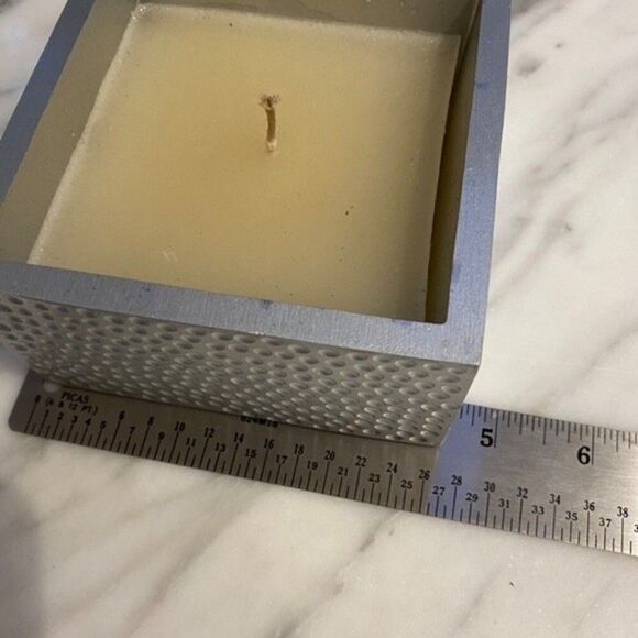 Vintage 1990s Limited Edition People Magazine Gift Candle Hammered Metal Box … - Picture 7 of 8